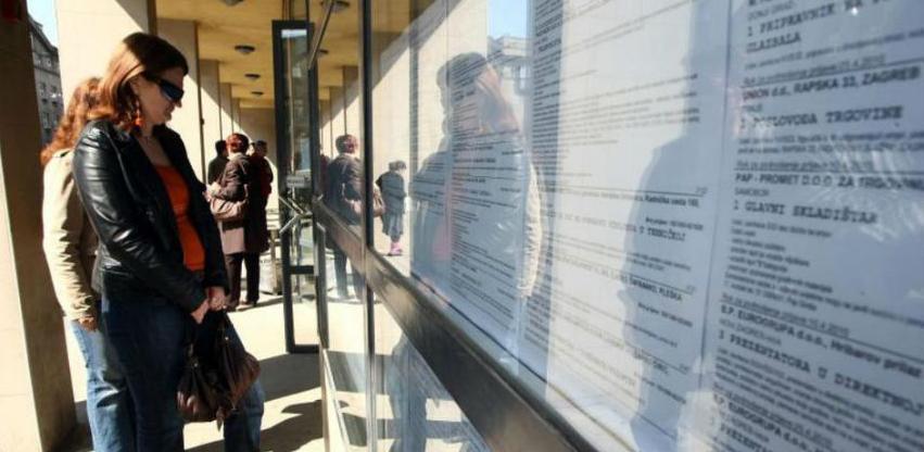 U BiH zvanično nezaposleno 435.358 ljudi