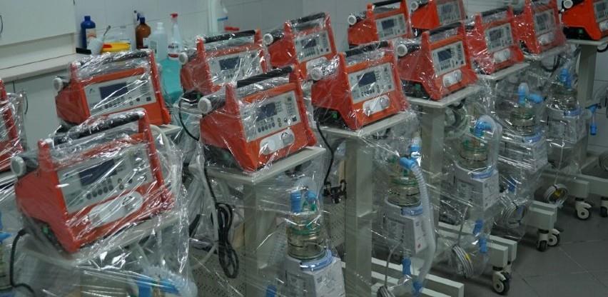 Respiratori "Srebrene maline" još nisu u funkciji