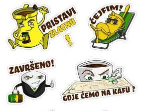 Vispakova "Zlatna džezva" pretvorena u Viber stikere