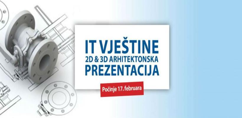 IT vještine 2D & 3D arhitektonska prezentacija