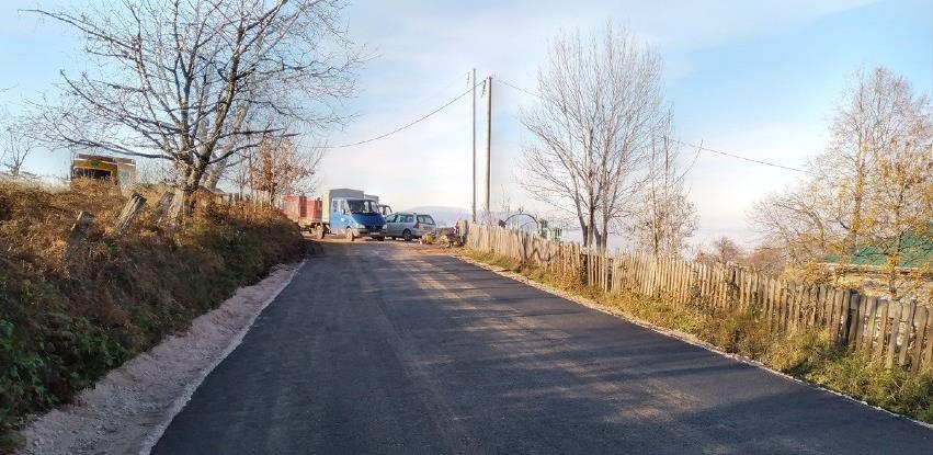 Završeno asfaltiranje dionice puta u Mjesnoj zajednici Podgajevi