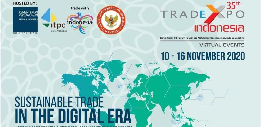 Poziv poslovnoj zajednici za učešće na virtualnom sajmu "Trade Expo Indonesia"