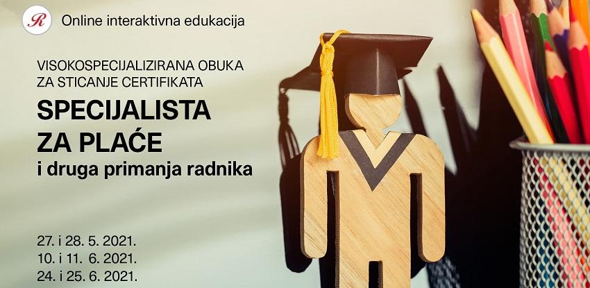 Visokospecijalizirana obuka Specijalista za plaće i druga primanja radnika