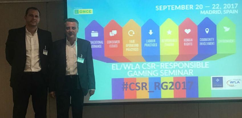 Lutrija BiH prezentovala svoje aktivnosti na seminaru u Madridu