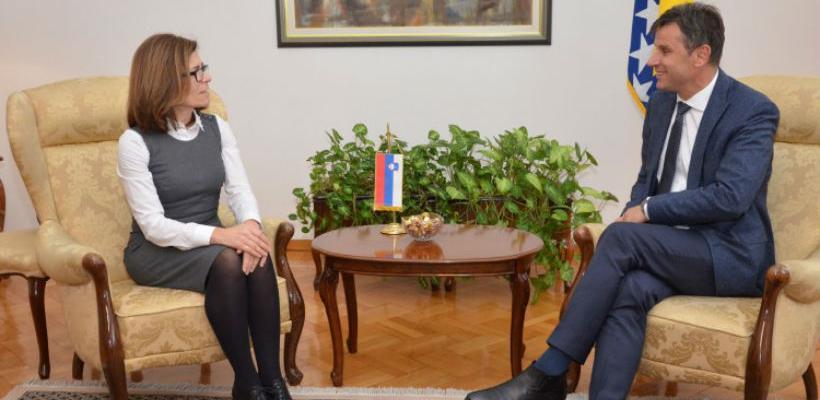 Saradnja BiH i Slovenije može se poboljšati, posebno na ekonomskom planu