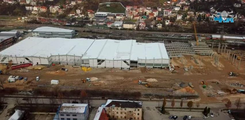 Pogledajte kako teku radovi na novom Bingo šoping centru Sarajevo (Video)