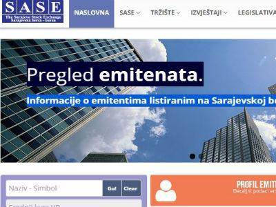Vrijednosni papiri Agencije TEC uvršteni sa SASE
