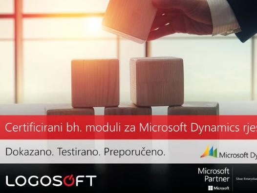 Logosoft certifikovao bh. lokalizaciju Microsoft Dynamics NAV 2016