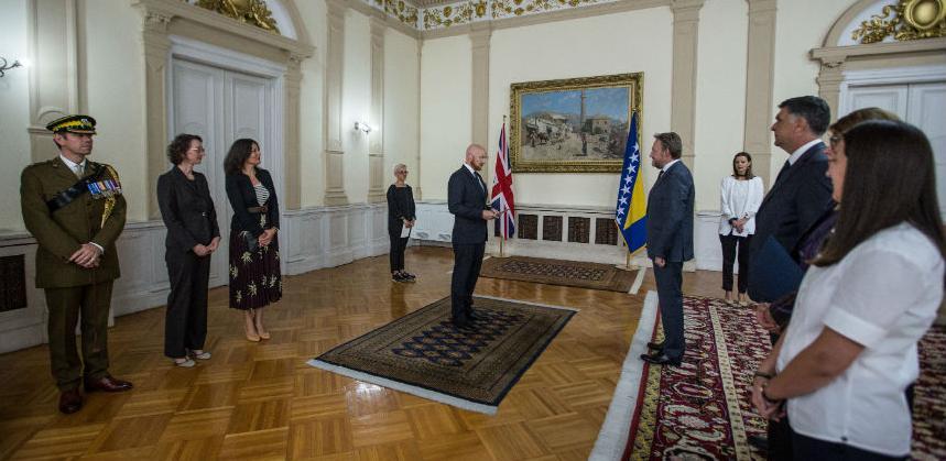 Novoimenovani britanski ambasador u BiH preuzeo dužnost