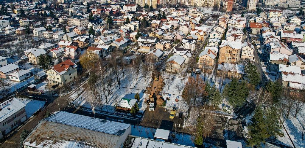 Počela izgradnja novog pristupnog puta Osnovnoj školi "Aleksa Šantić" iz ulice Ramiza Salčina