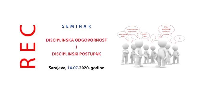 Disciplinska odgovornost i disciplinski postupak