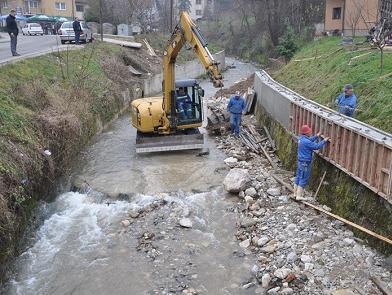 Općina Centar: Izgradnja potpornog zida uz Koševski potok