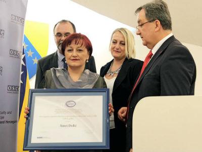Amra Delić, prvakinja rodne ravnopravnosti u BiH u 2014.