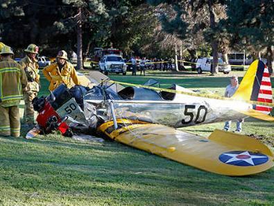 Glumac Harrison Ford povrijeđen u padu aviona