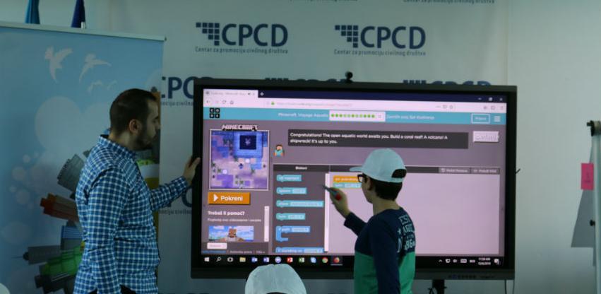 Sedmica informatičke pismenosti obilježena u SMART Resursnom centru CPCD-a