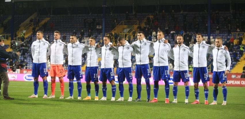 Nogometna reprezentacija BiH na 56. mjestu FIFA rang liste