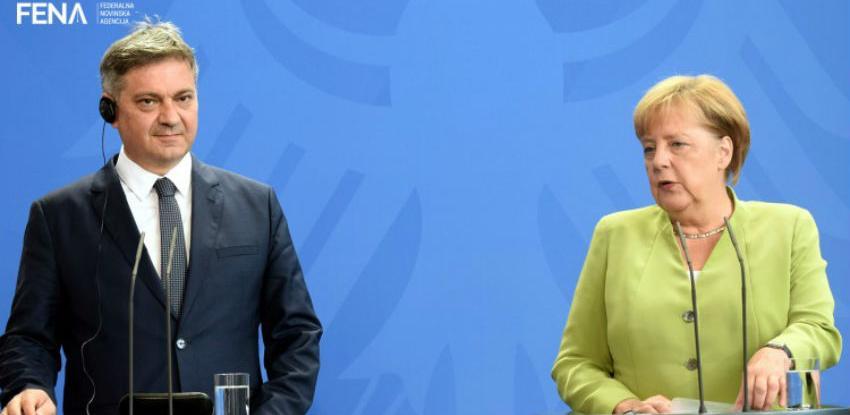 Zvizdić - Merkel: Prioriteti BiH ostaju evropski i NATO put