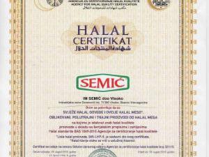 Industrija mesa Semić izvršila recertifiranje Halal standarda BAS 1049:2010
