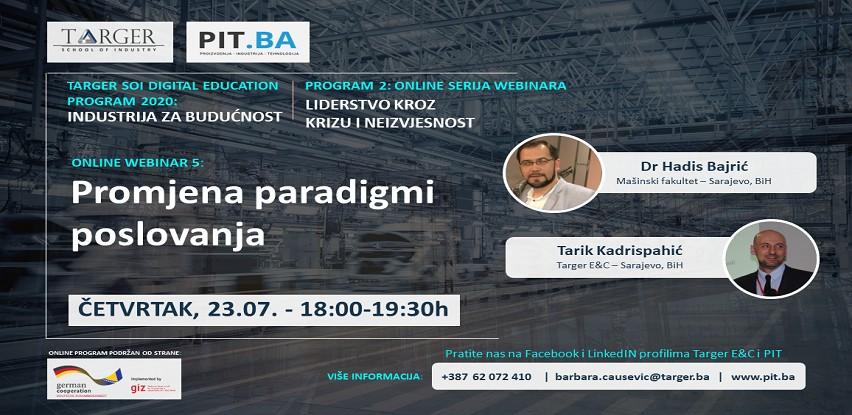 Webinar: Promjena paradigmi poslovanja