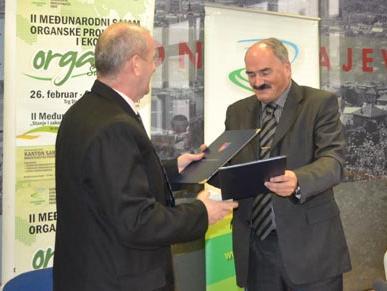 Podrška Kantona Sarajevo projektu Organic Sarajevo 2013