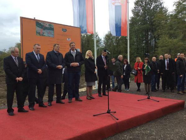 Ozvaničen početak radova na izgradnji mosta Ljubovija - Bratunac