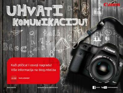 m:tel i Canon organizuju foto-konkurs "Uhvati komunikaciju"