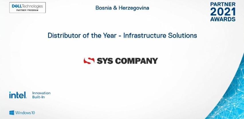 Za Sys Company dvije nagrade na Dell Adriatic Partner Awards 2021 eventu