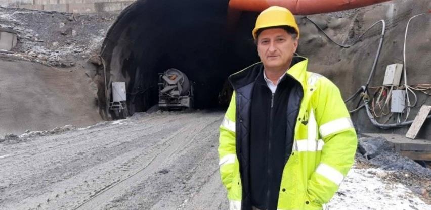Radovi na tunelu "Hranjen" se odvijaju po planu, uz mjere zaštite