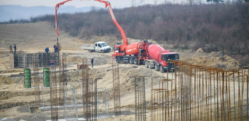 Počelo betoniranje prvih nosača budućeg vijadukta u Banjoj Luci