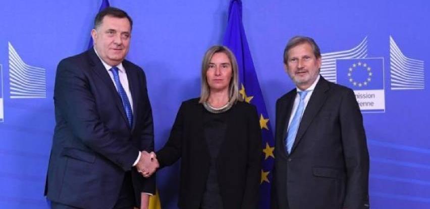 Dodik u Briselu uručio odgovore na dodatna pitanja iz Upitnika EK