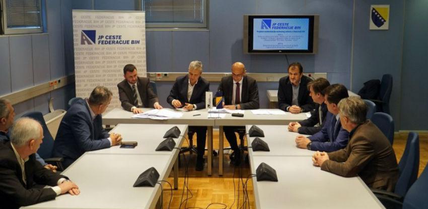 Potpisani novi ugovori u okviru Programa modernizacije cesta u Federaciji BiH