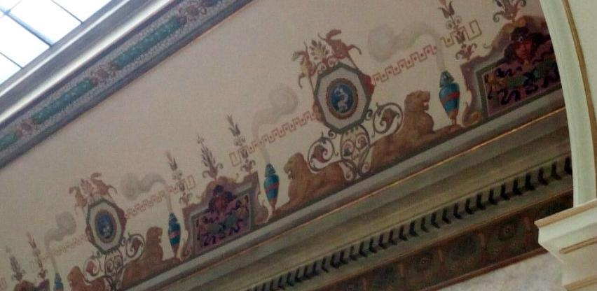 Završeni radovi restauracije stropnog i zidnog slikarstva u Zemaljskom muzeju