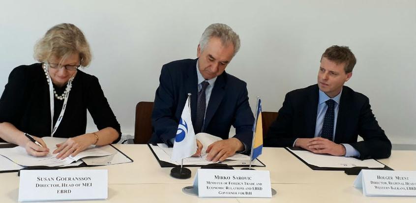 Potpisan ugovor o podršci vodosnabdijevanju Sarajeva vrijedan 25 mil. eura