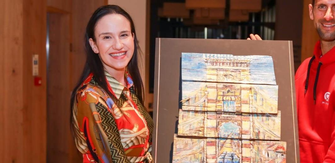 Gradonačelnica Sarajeva Benjamina Karić ugostila Novaka Đokovića