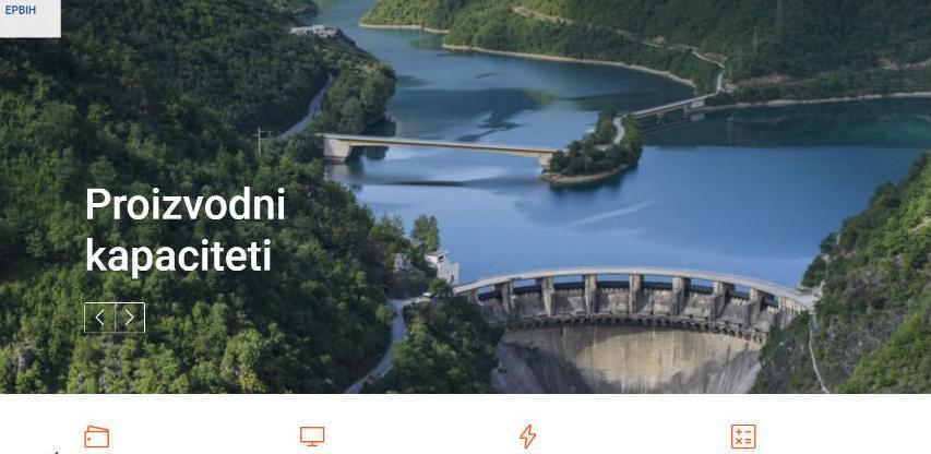 U funkciji redizajnirani web portal JP Elektroprivreda BiH