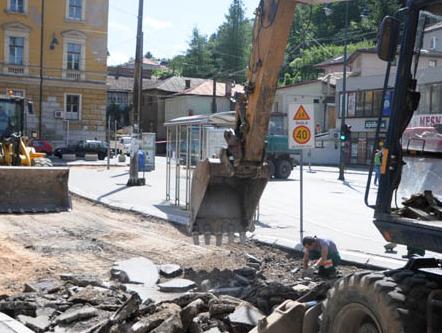 Počela sanacija dijela Ulice Hamdije Kreševljakovića