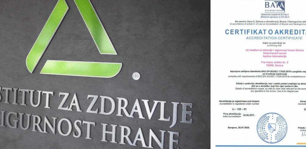 INZ prošao provjere i primio certifikat o akreditaciji BATA-e