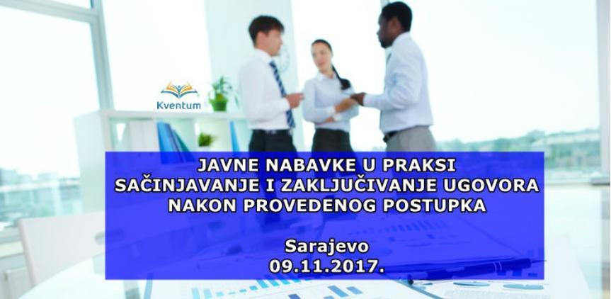 Jednodnevni Kventum seminar: Javne nabavke u praksi