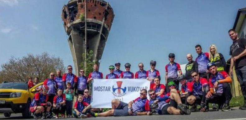 Biciklistička karavana prijateljstva stigla u Vukovar