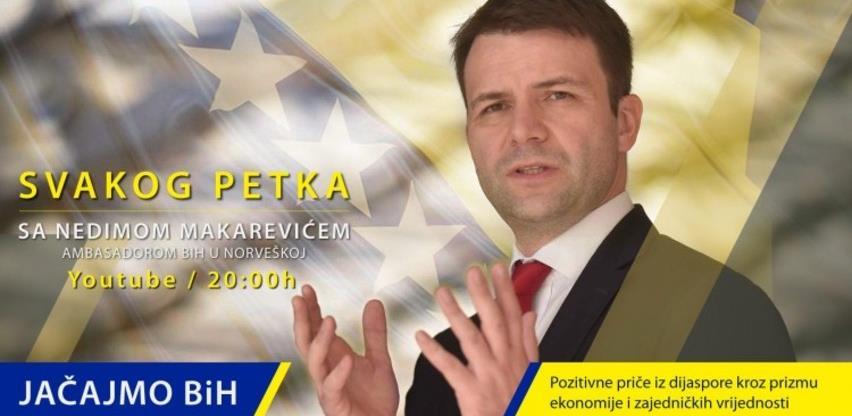 Ambasador Makarević pokrenuo video serijal o saradnji BiH i dijaspore