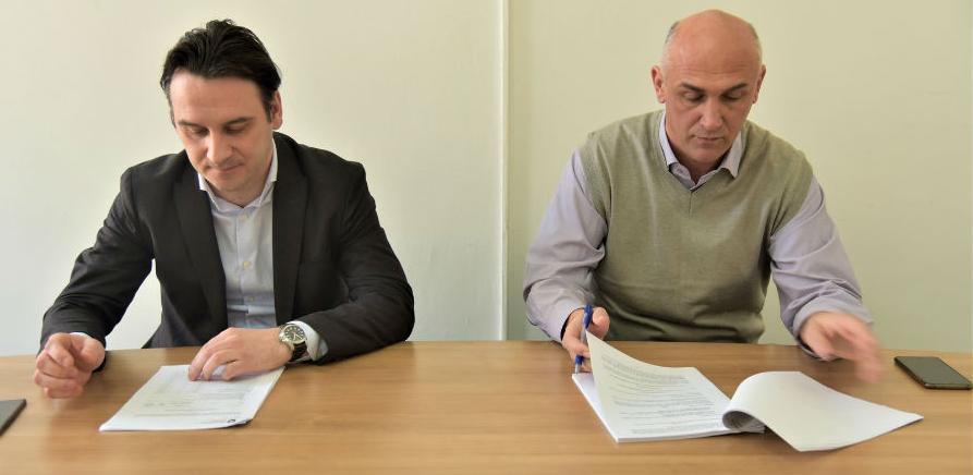 Potpisan Ugovor za izgradnju vodovodne mreže u poslovnoj zoni Ozrakovići