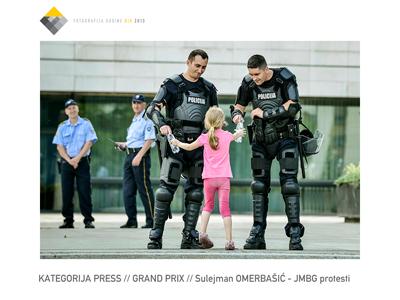 Grand Prix Sulejmanu Omerbašiću za fotografiju JMBG protesti