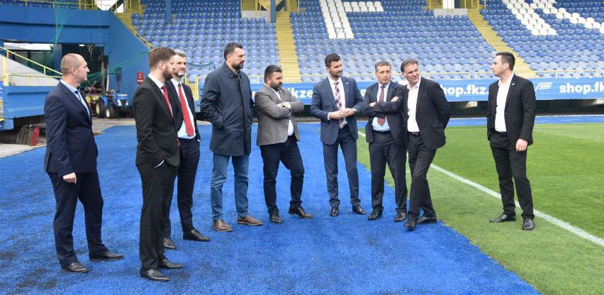 Najavljena podrška Kantona Sarajevo u infrastrukturu Stadiona "Grbavica"