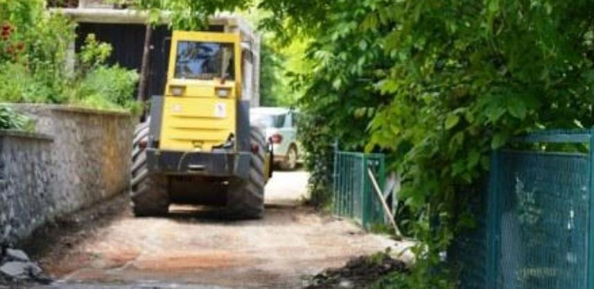 Ame Breza radi sanaciju puta u Vogošći
