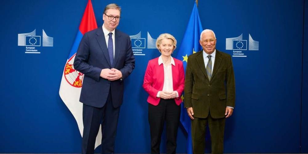 Von der Leyen, Costa i Vučić