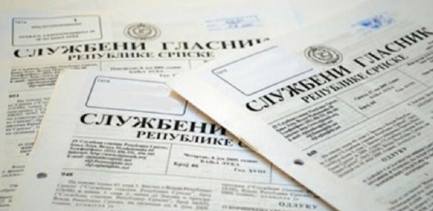 Suspenzija referenduma u RS-u objavljena u 'Službenom glasniku'