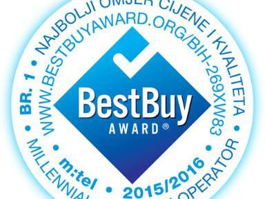 m:tel dobitnik svjetske nagrade Best Buy Award za BiH
