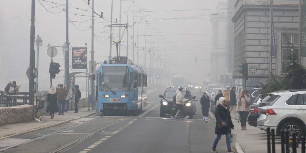 Zagađen zrak Sarajevo