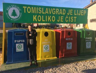 Postavljeni prvi reciklažni kontejneri u Tomislavgrad