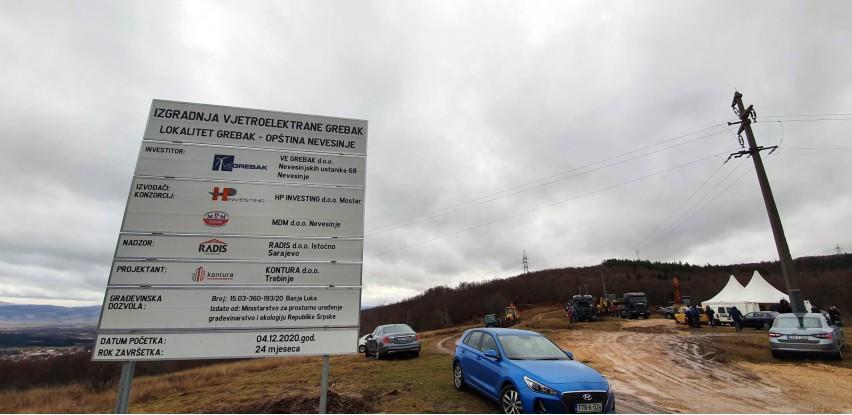 Počela izgradnja prve vjetroelektrane u RS-u
